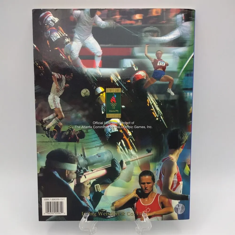 1996 Centennial Olympic Games From Athens to Atlanta Collectors Book English Ed